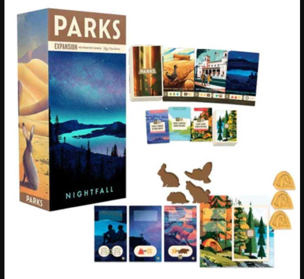 Parks: Nightfall  (1-5) board game collectible [Barcode 850003498065] - Main Image 2