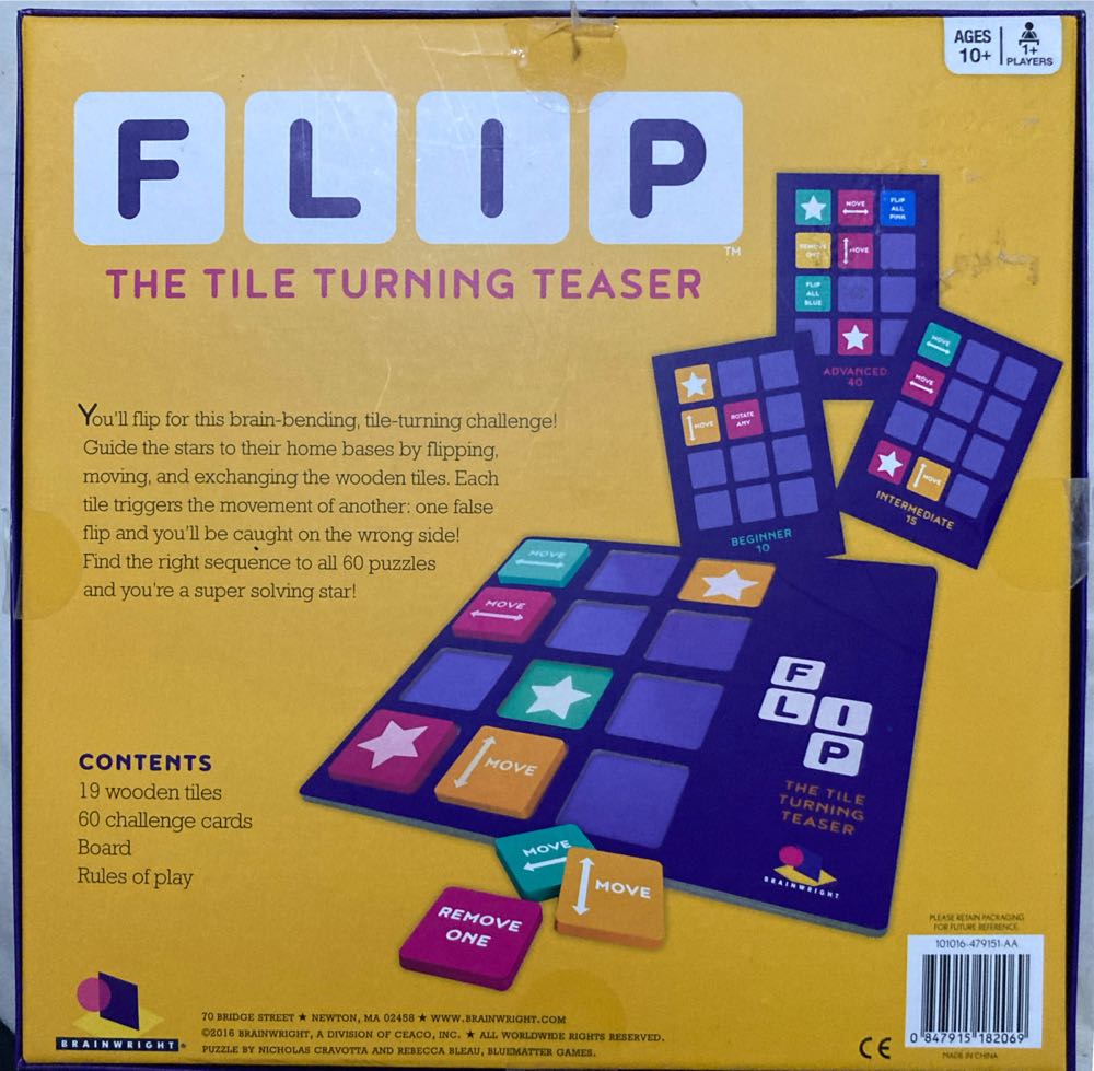 Flip  (1+) board game collectible [Barcode 847915182069] - Main Image 2
