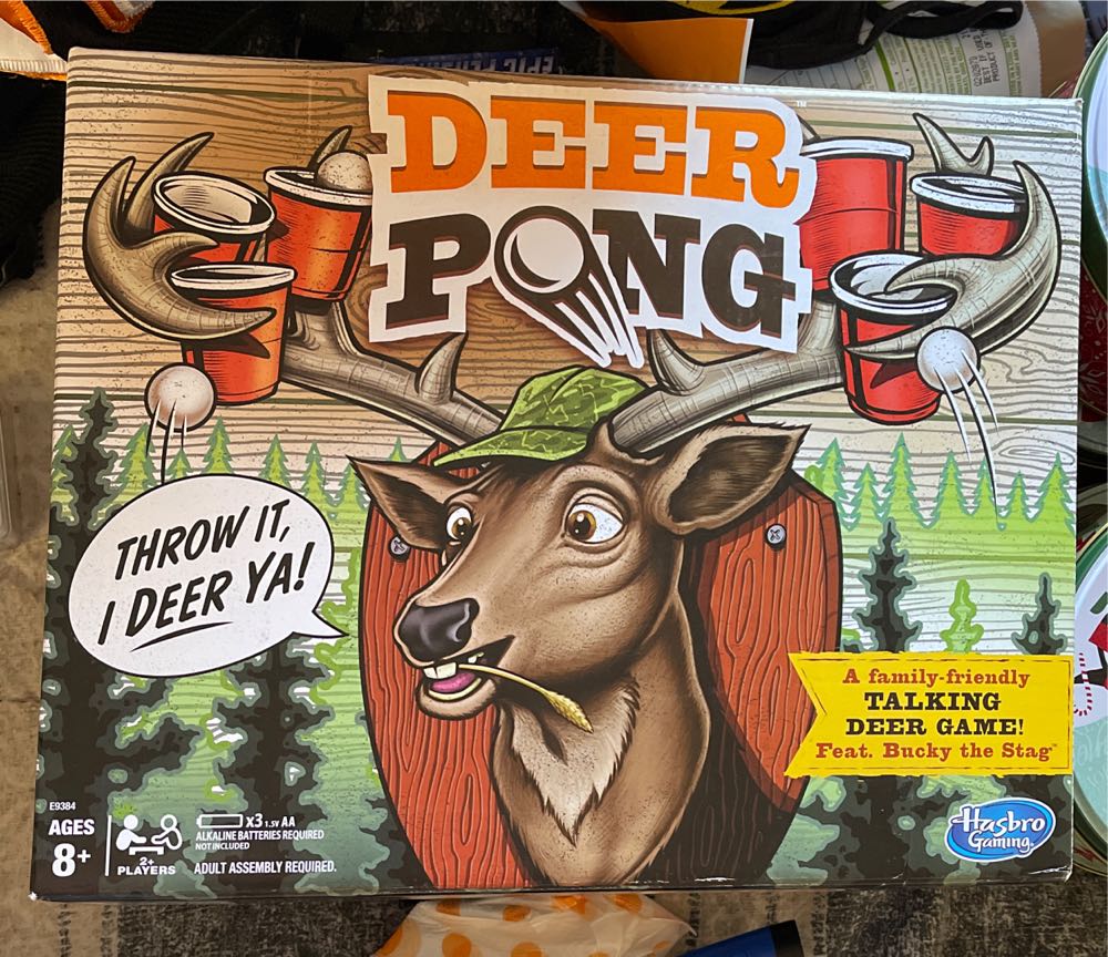 Deer Pong Game  board game collectible [Barcode 630509939282] - Main Image 2