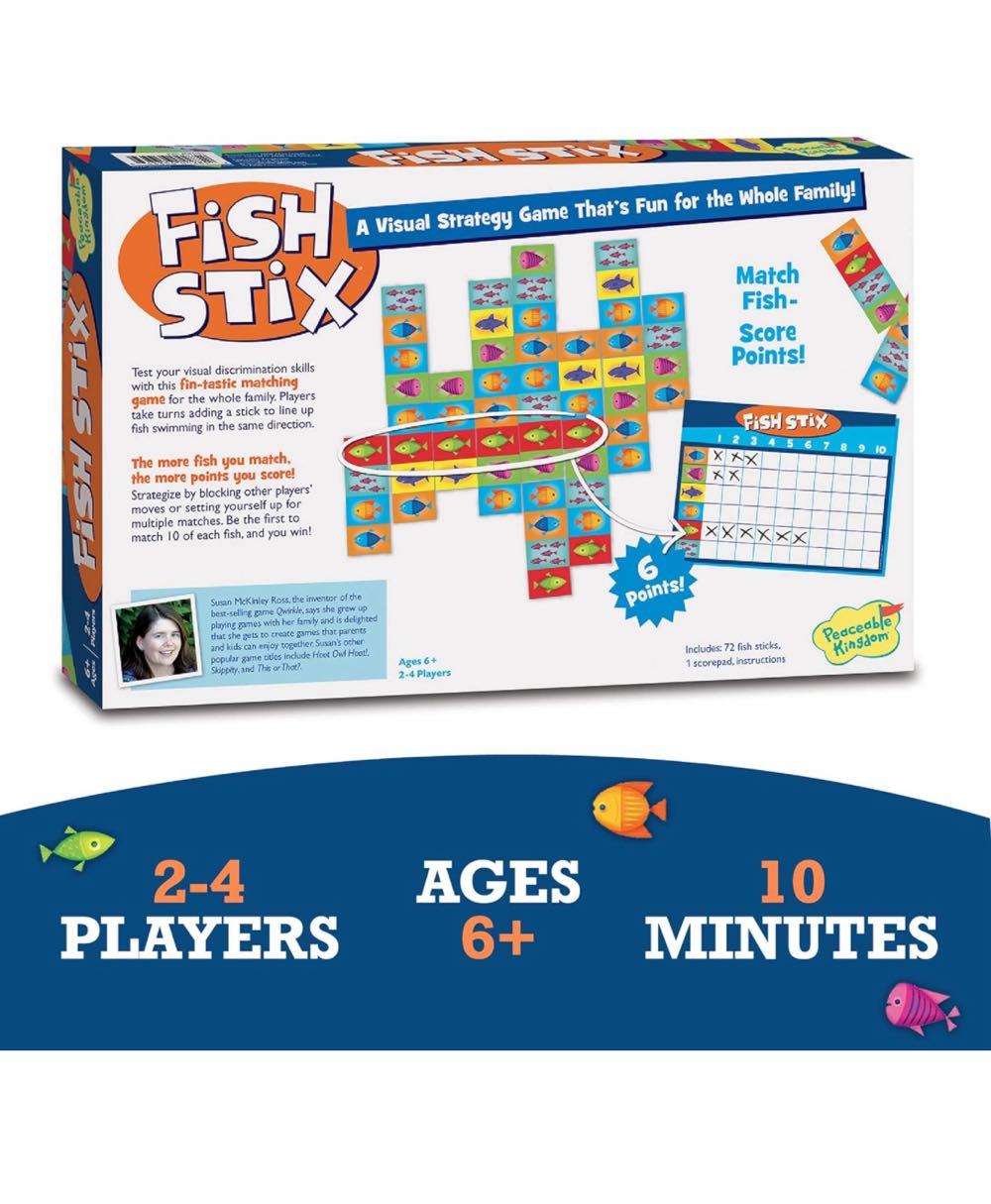 Fish Stix  (2-4) board game collectible [Barcode 643356042852] - Main Image 3