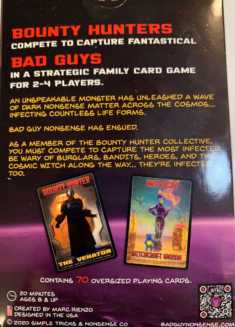 Bad Guy Nonsense  (2-4) board game collectible - Main Image 2