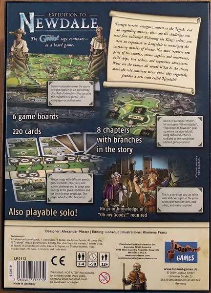 Expedition to Newdale  (1-4) board game collectible [Barcode 4260402316130] - Main Image 2