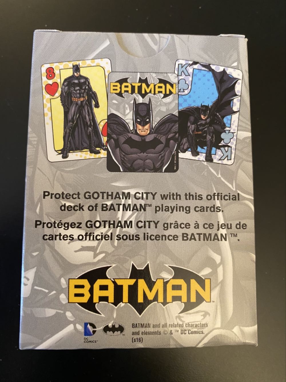 Dc Comics Batman Youth Playing Cards By Aquarius  board game collectible [Barcode 840391112650] - Main Image 3