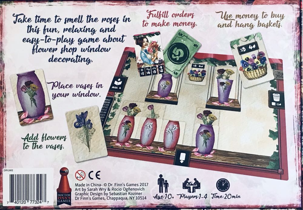 Little Flower Shop: Kickstarter Edition  (1-4) board game collectible [Barcode 740120773247] - Main Image 2