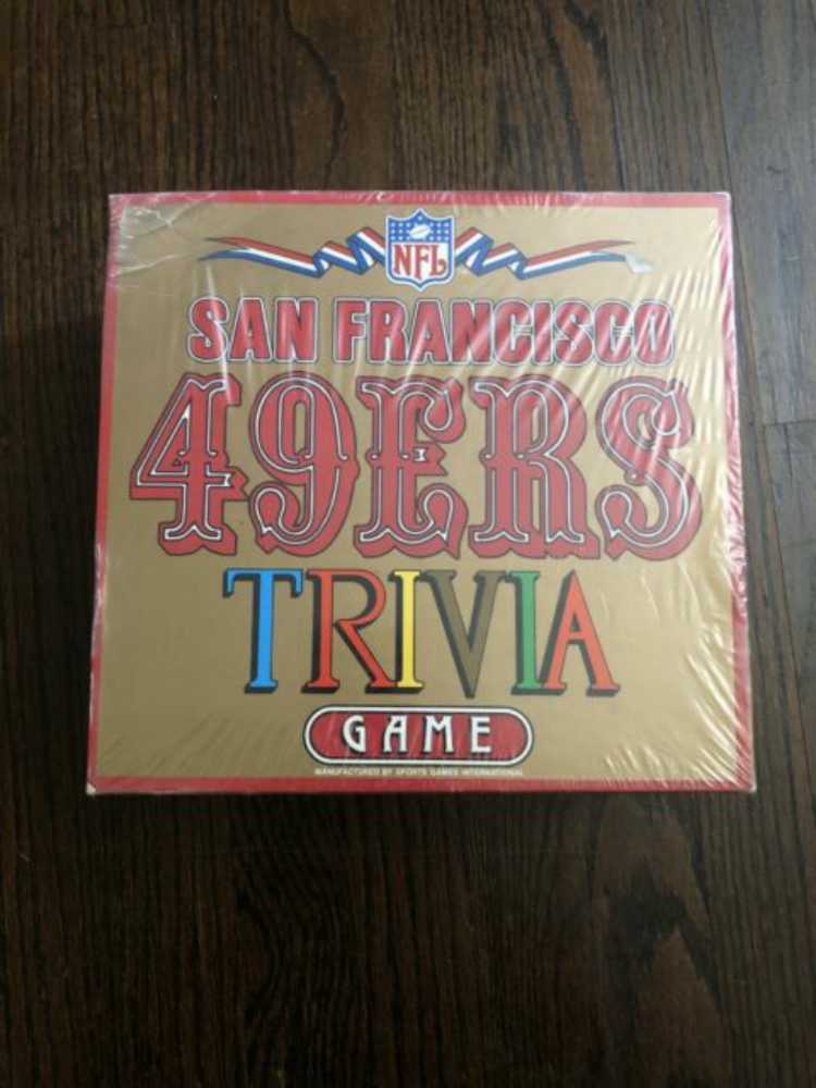 San Francisco 49ers Trivia Game   (2 or More) board game collectible [Barcode 087304002060] - Main Image 1