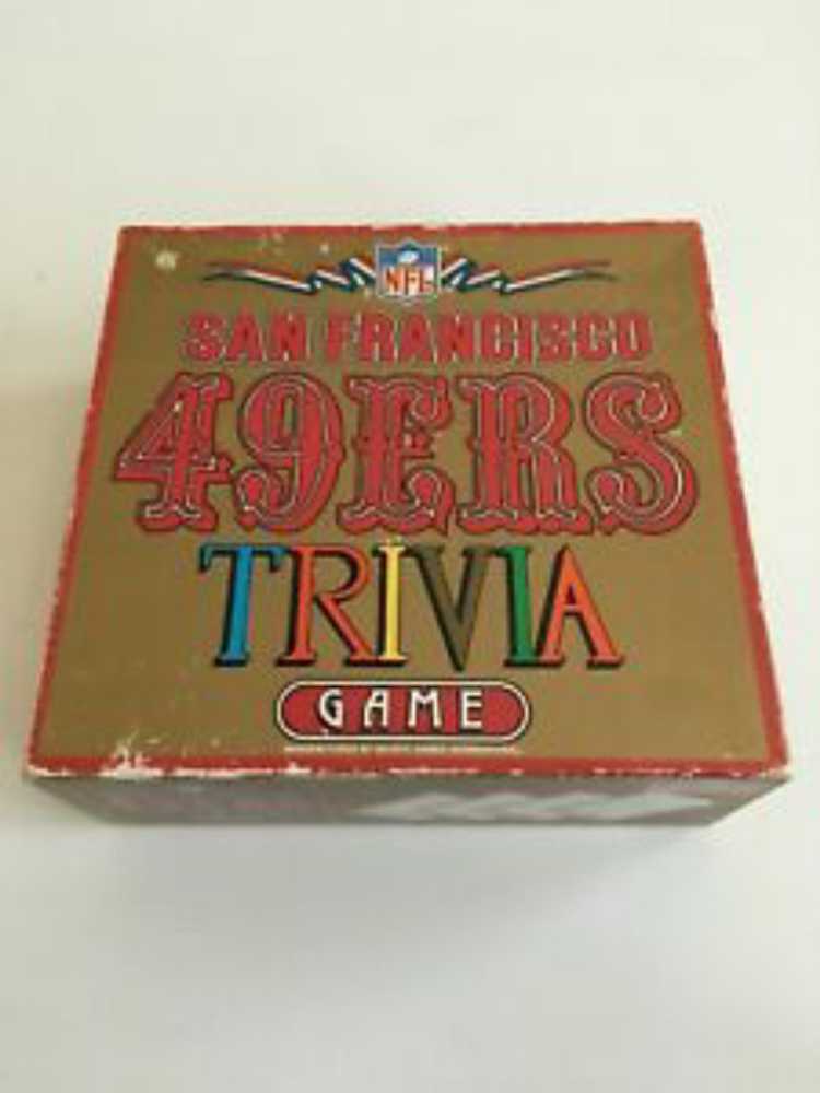 San Francisco 49ers Trivia Game   (2 or More) board game collectible [Barcode 087304002060] - Main Image 2