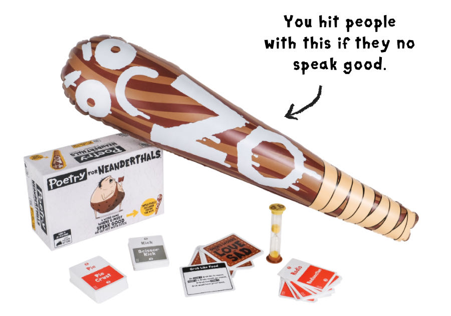 Poetry for Neanderthals  (2-12) board game collectible [Barcode 852131006303] - Main Image 3