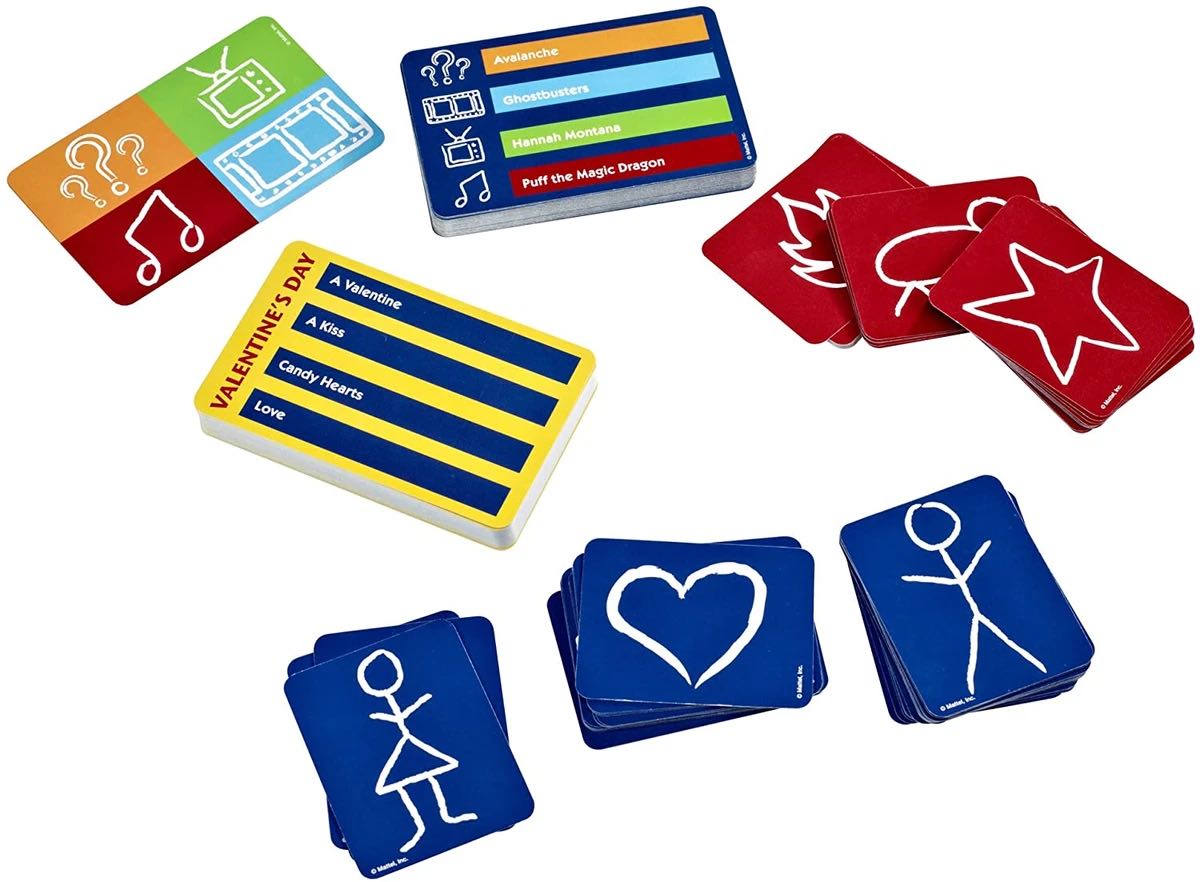 Pictionary Card Game  (2 Teams) board game collectible [Barcode 887961962758] - Main Image 2