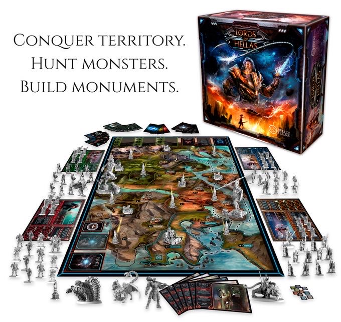 Lords Of Hellas  board game collectible [Barcode 8435407620025] - Main Image 2