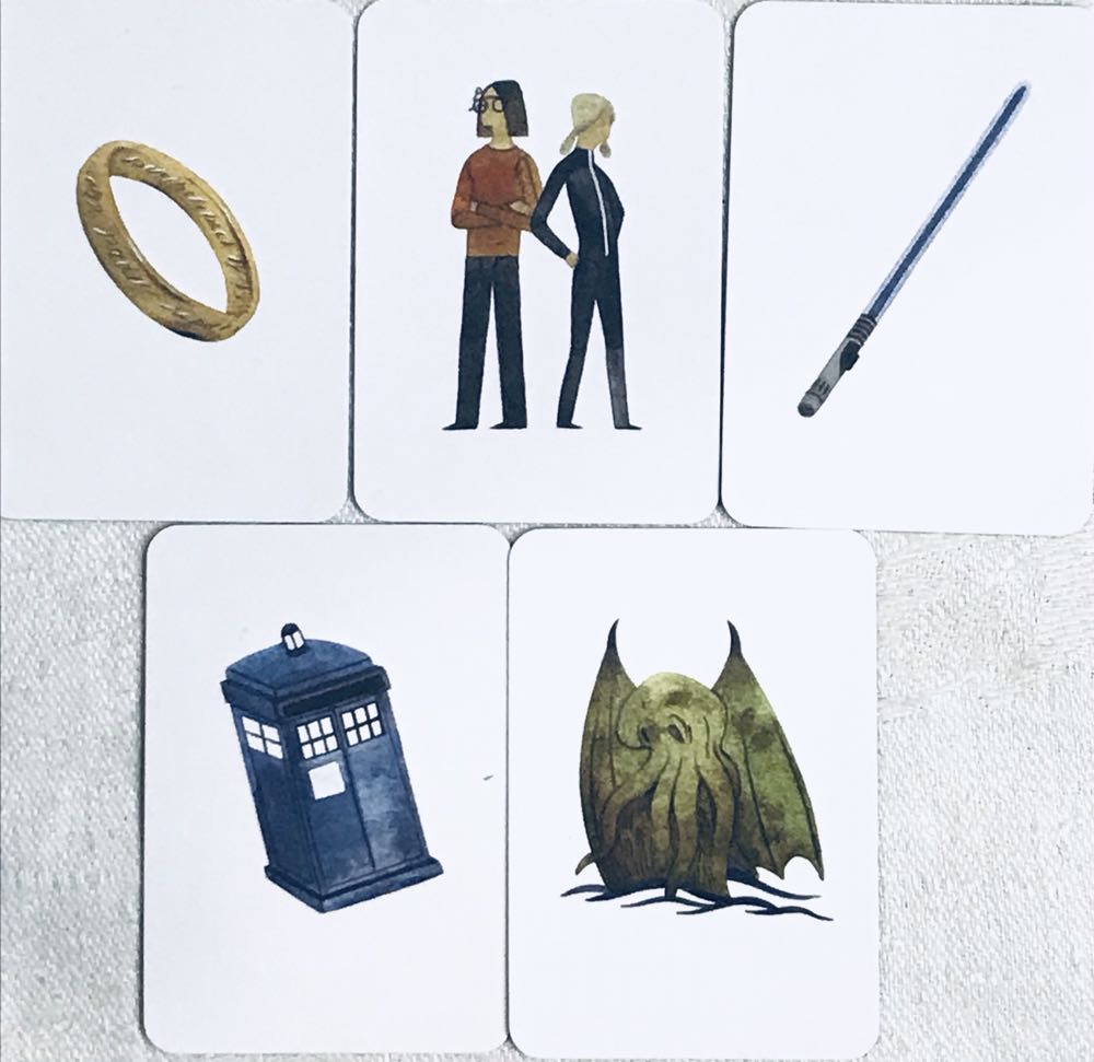 Visitor in Blackwood Grove: Object Cards Promo  (3-6) board game collectible - Main Image 2