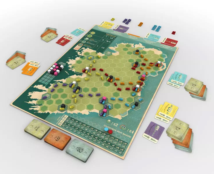 Irish Gauge  (3-5) board game collectible [Barcode 850000576032] - Main Image 3