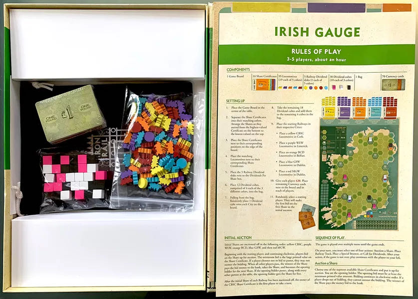 Irish Gauge  (3-5) board game collectible [Barcode 850000576032] - Main Image 4
