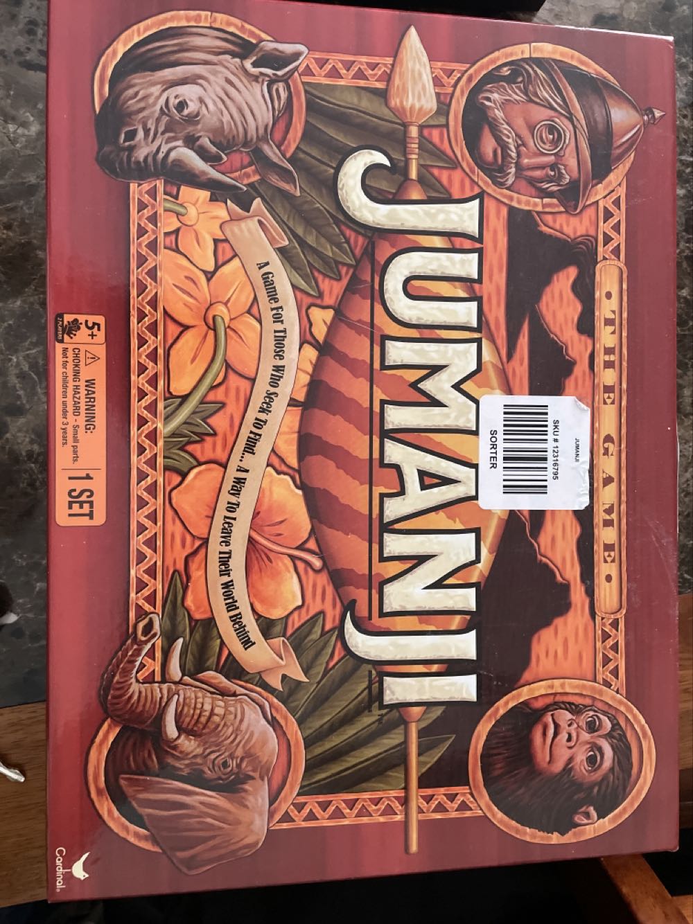 JUMANJI Board Game  board game collectible [Barcode 12316795] - Main Image 1