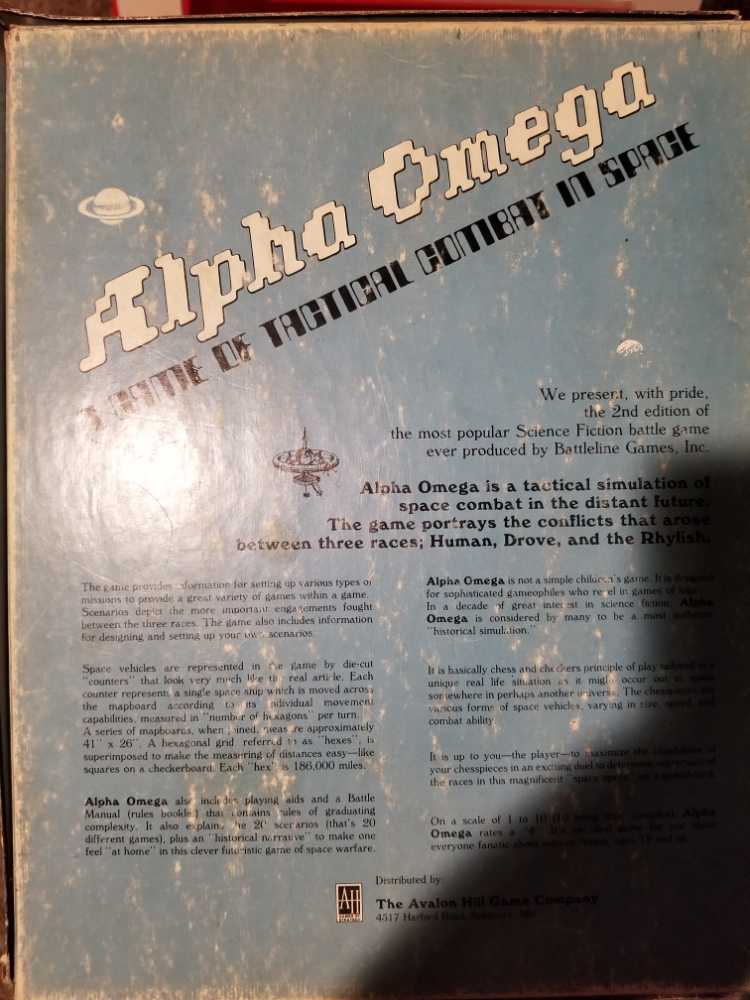 Alpha Omega  (2) board game collectible - Main Image 2