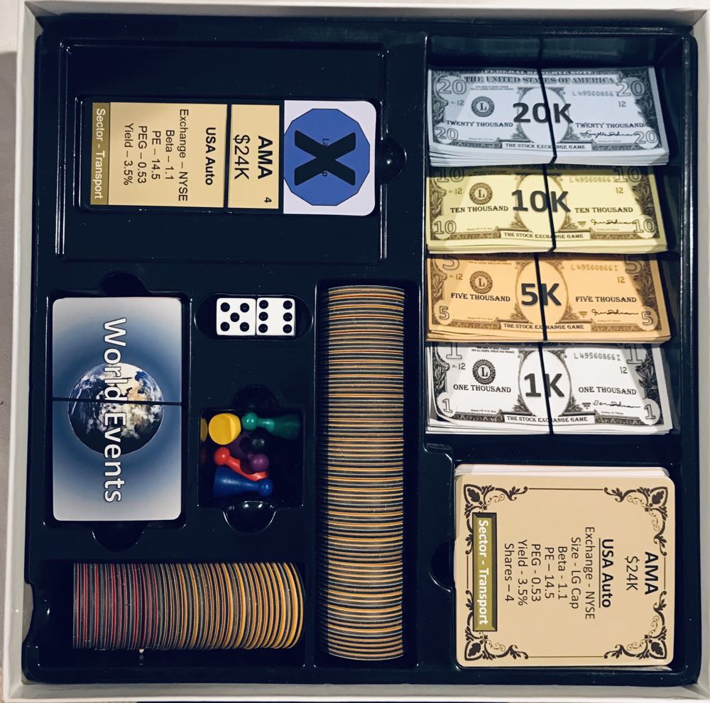 Stock Exchange Game New 2nd Edition Is Here  (2-6) board game collectible [Barcode 037136050388] - Main Image 3