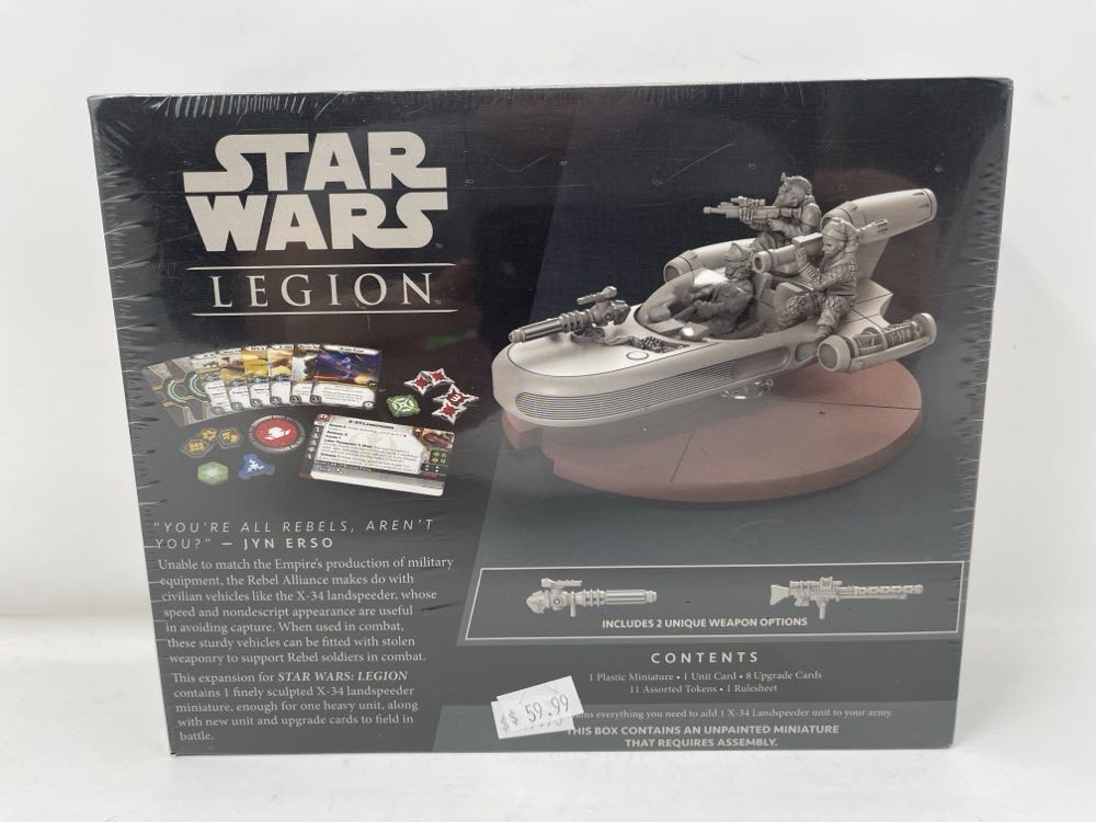 X-34 Landspeeder - Unit Expansion  (2) board game collectible [Barcode 841333107079] - Main Image 2