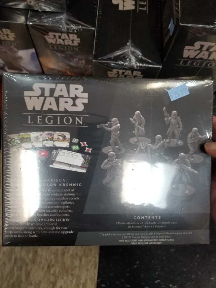 Legion: Imperial Shoretroopers Unit Expansion   (2) board game collectible [Barcode 841333107741] - Main Image 2