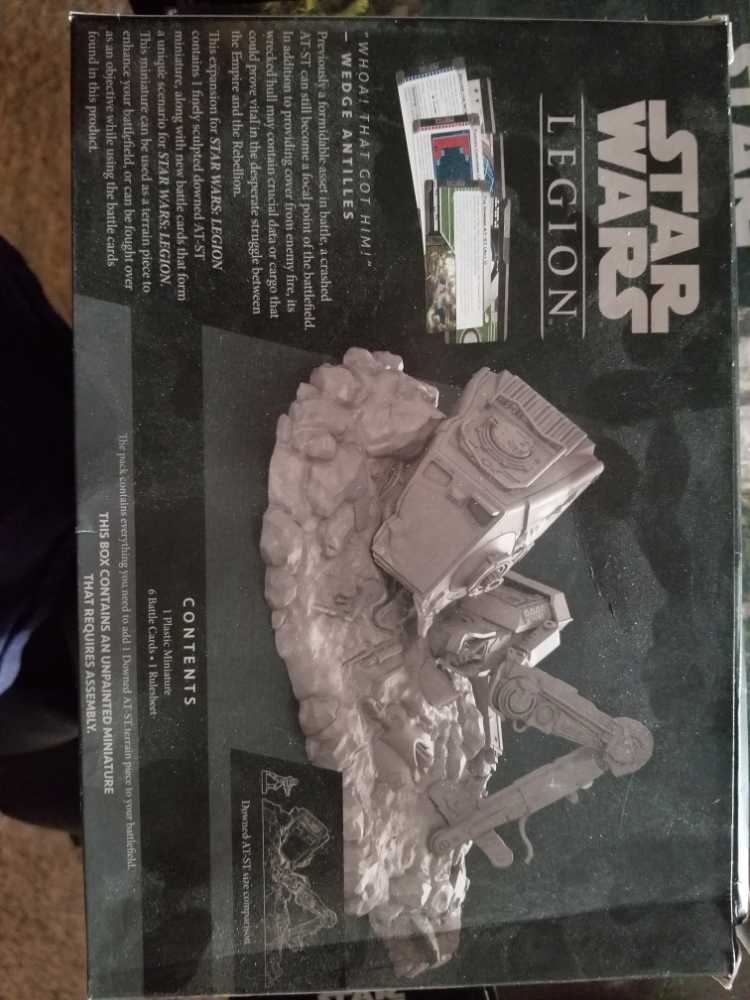 Legion: Downed AT-ST Battlefield Expansion   (2) board game collectible [Barcode 841333106652] - Main Image 2