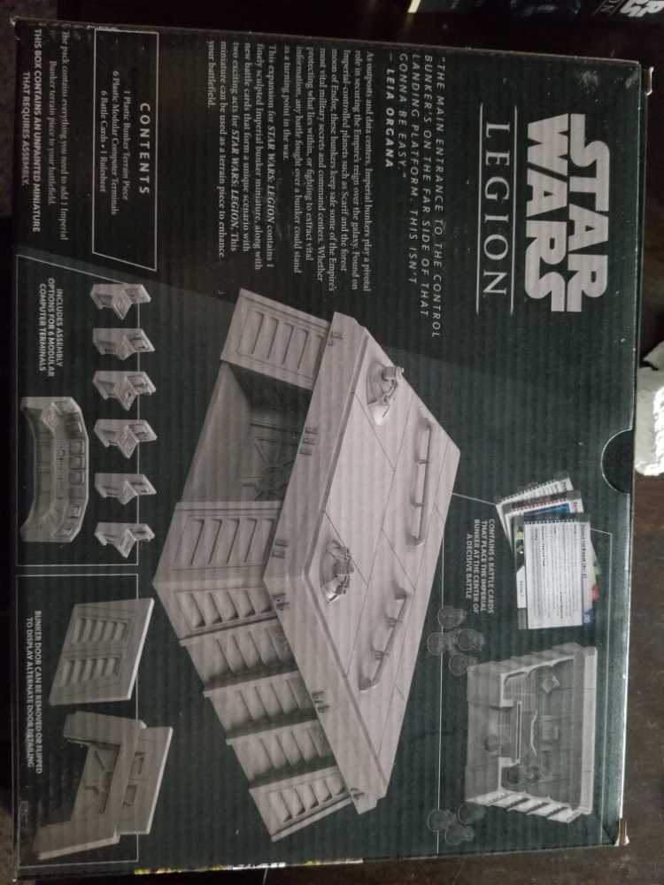 Star Wars: Legion - Imperial Bunker - Battlefield Expansion  (2) board game collectible [Barcode 841333110000] - Main Image 2