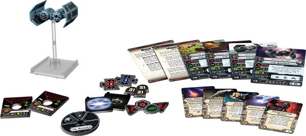 Star Wars X-Wing: TIE Bomber Expansion Pack  (2) board game collectible [Barcode 9781616616779] - Main Image 2