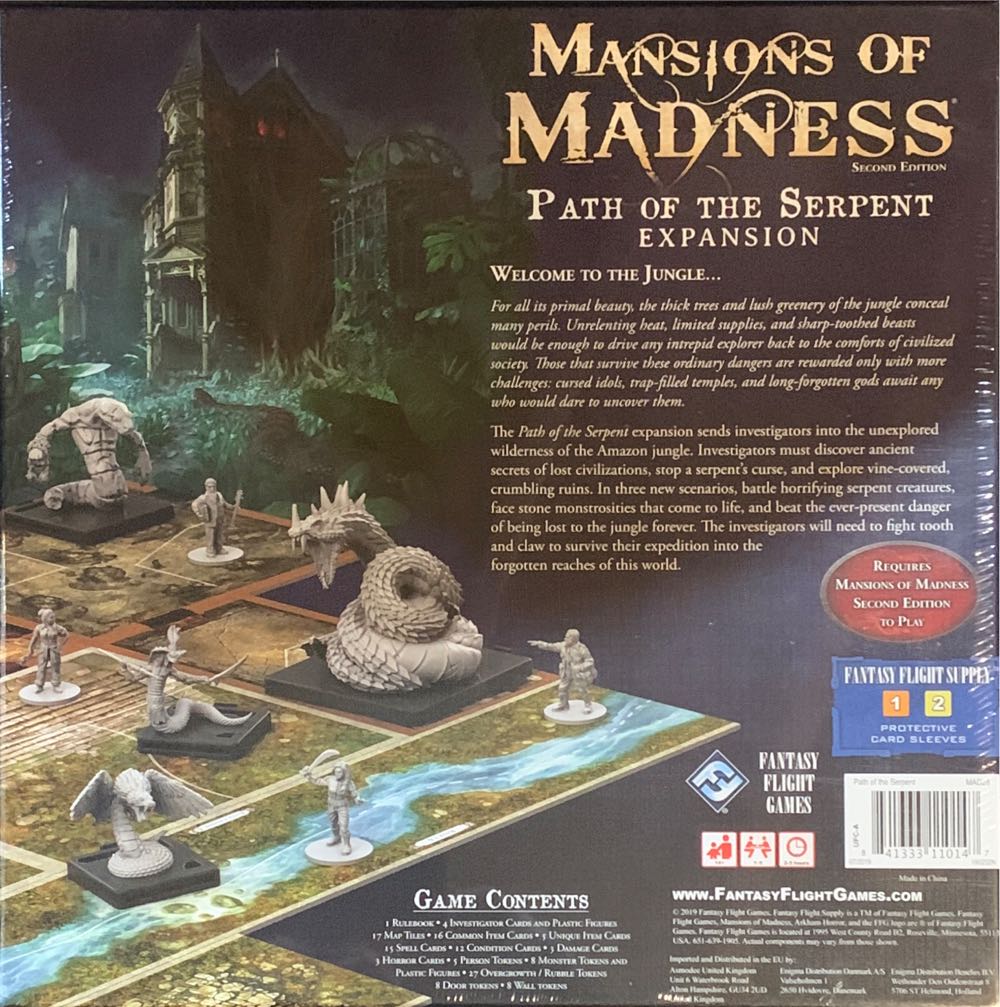 Mansions Of Madness Second Edition: Path Of The Serpent  (1-5) board game collectible [Barcode 841333110147] - Main Image 3