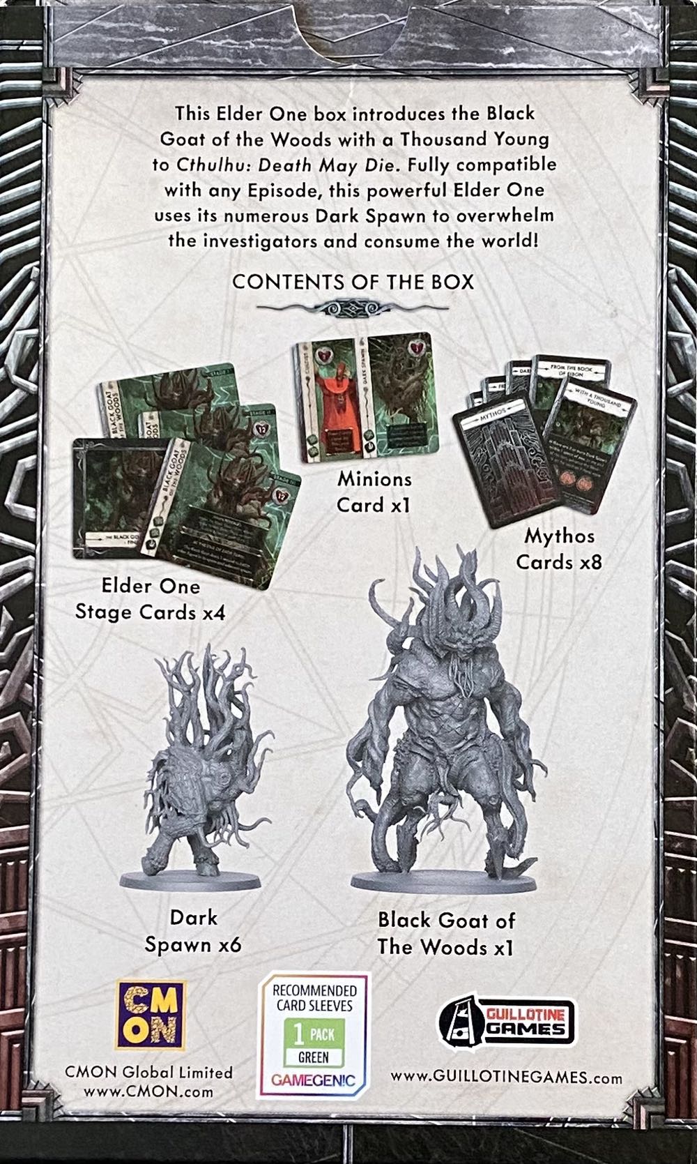 Cthulhu Death May Die: Black Goat Of The Woods  (1 - 5) board game collectible [Barcode 889696009616] - Main Image 2