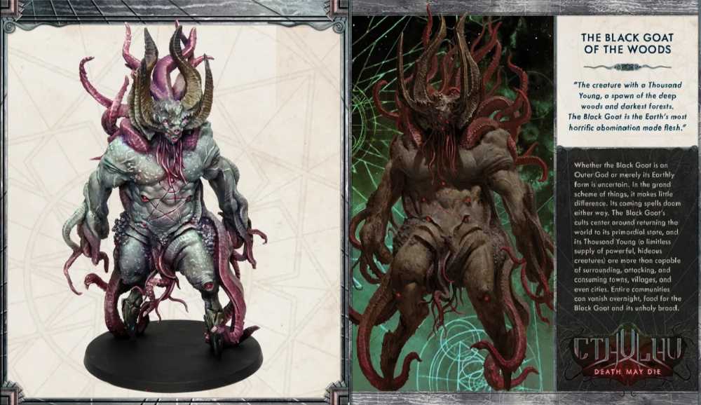 Cthulhu Death May Die: Black Goat Of The Woods  (1 - 5) board game collectible [Barcode 889696009616] - Main Image 3