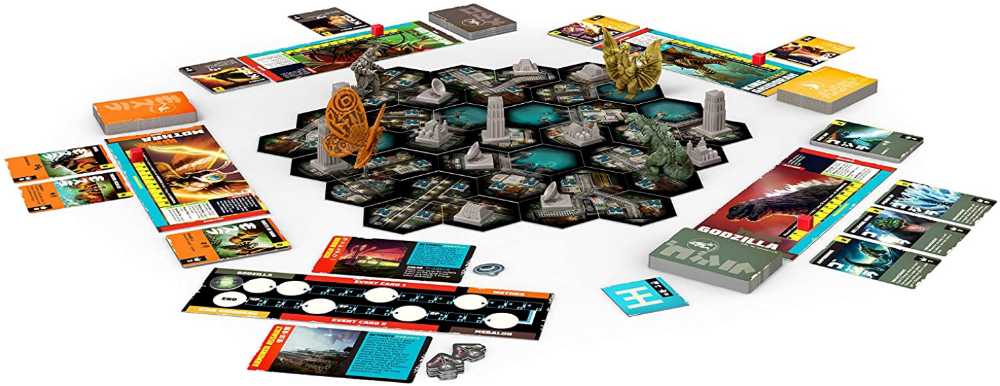 Godzilla: Tokyo Clash  (2-4) board game collectible [Barcode 889698487139] - Main Image 2