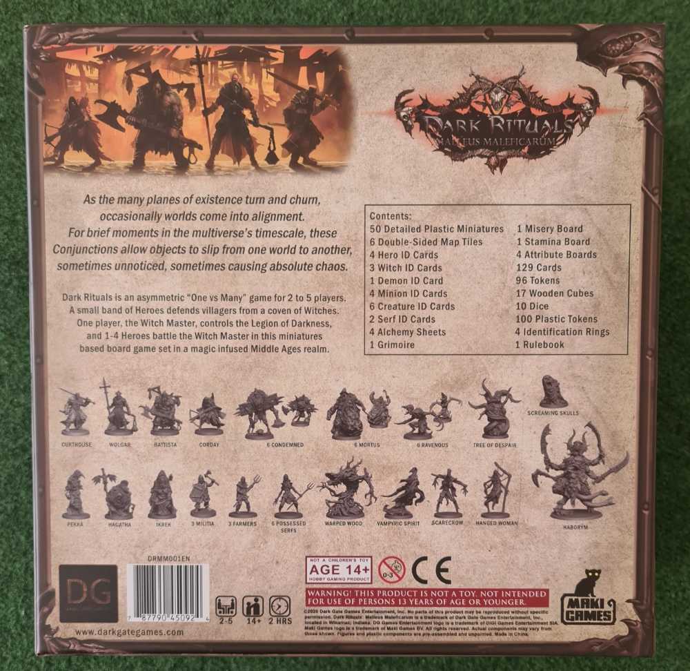 Dark Rituals: Malleus Maleficarum  (2-5) board game collectible [Barcode 787790450924] - Main Image 3
