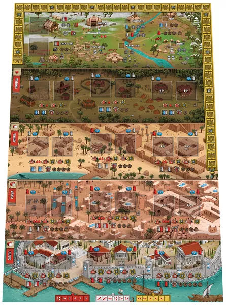 Raiders of Scythia  (3-4) board game collectible [Barcode 810011721395] - Main Image 3