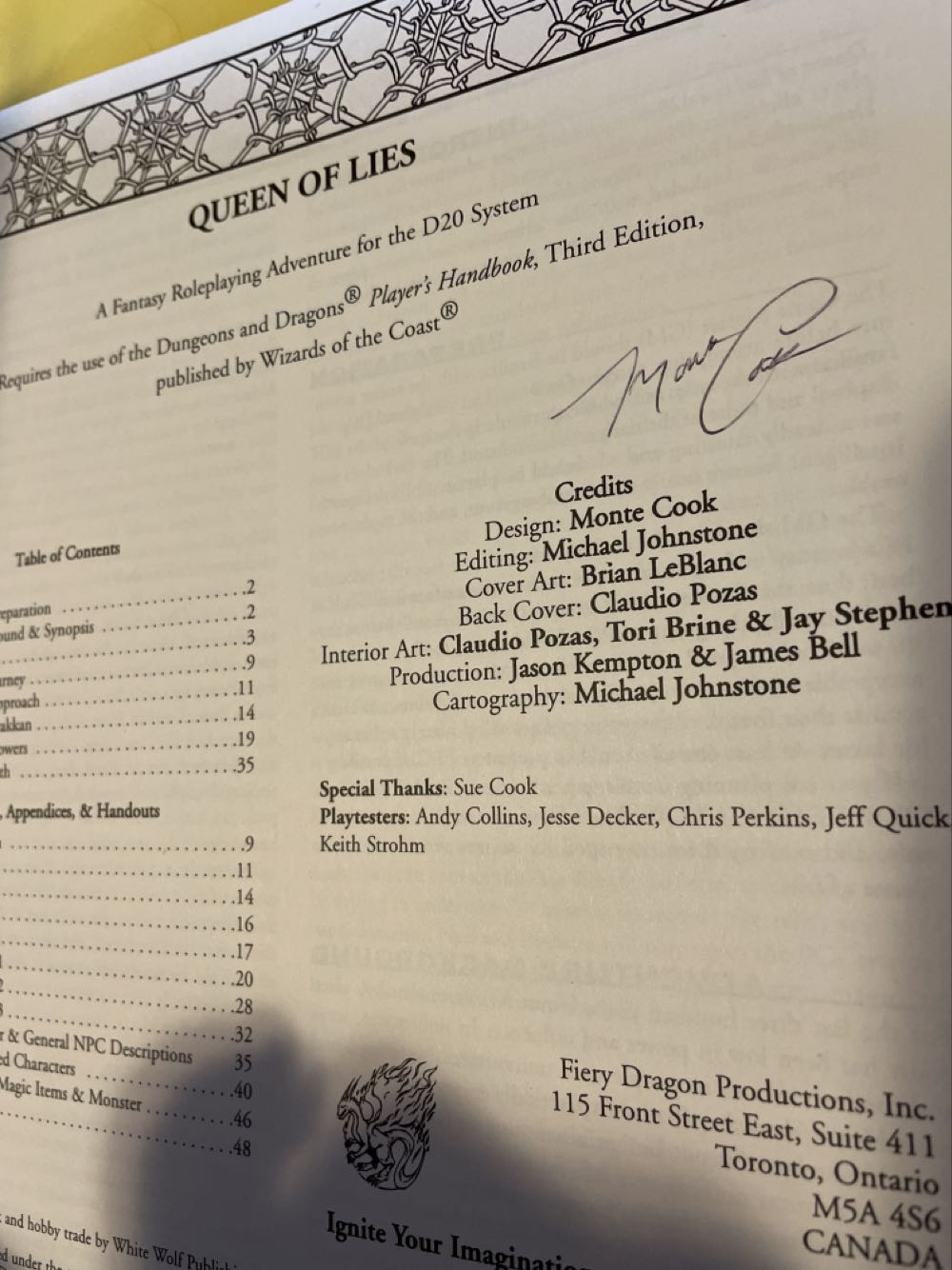 Queen Of Lies  board game collectible [Barcode 9781588461919] - Main Image 2