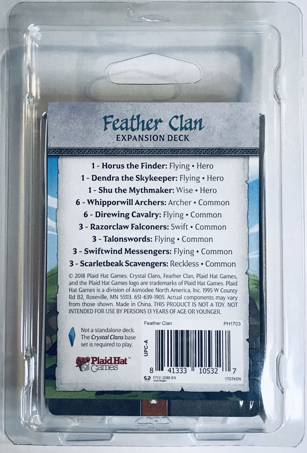 Crystal Clans: Feather Clan  (2) board game collectible [Barcode 841333105327] - Main Image 4