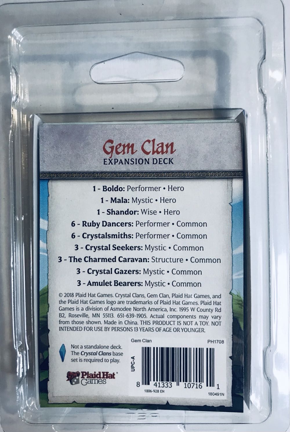 Crystal Clans: Gem Clan  (2) board game collectible [Barcode 841333107161] - Main Image 2