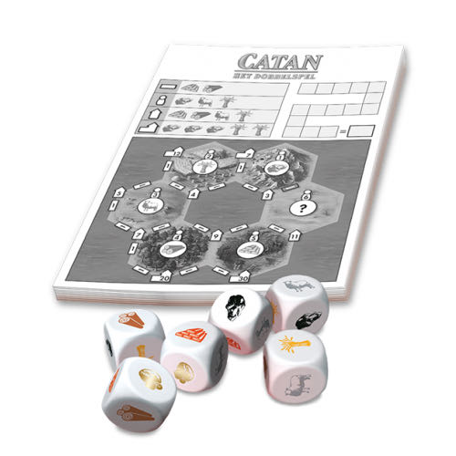 Catan: Dobbelspel  (1-4 Players) board game collectible [Barcode 8717249192619] - Main Image 2