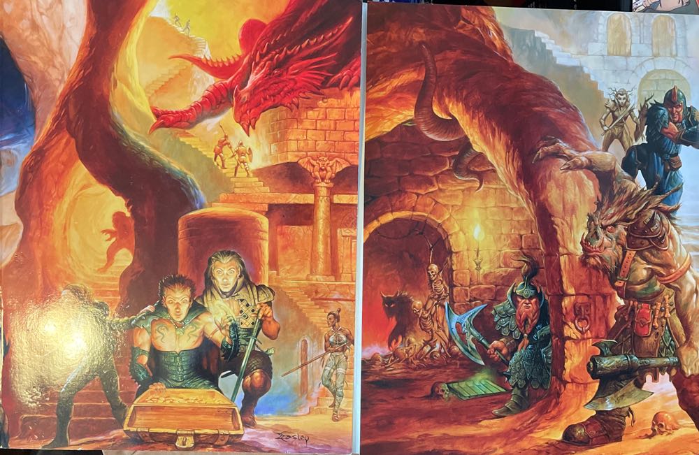 AD&D Dungeon Master Screen  board game collectible - Main Image 2