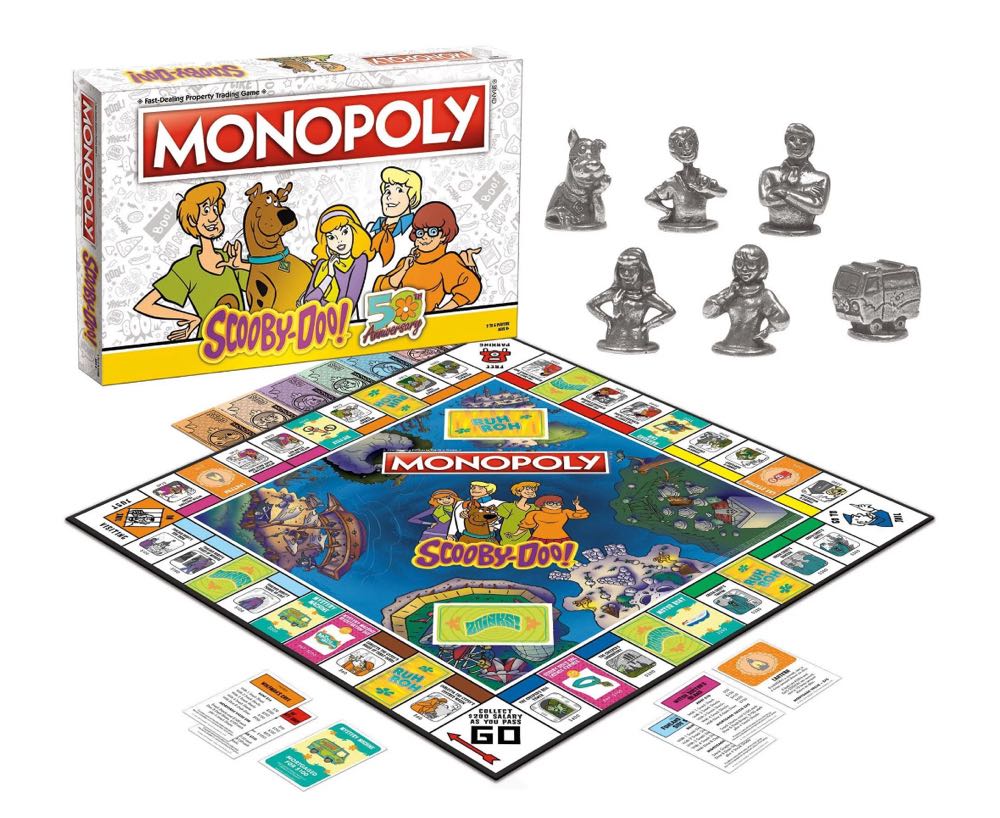 Monopoly: Scooby-Doo  (6) board game collectible [Barcode 700304151933] - Main Image 2