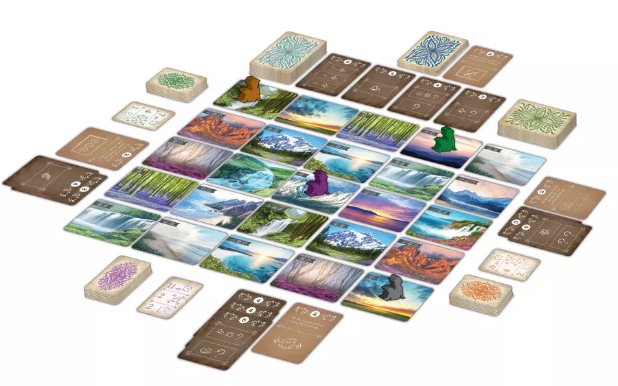 Sunset Over Water  (1-4) board game collectible [Barcode 752830255937] - Main Image 4