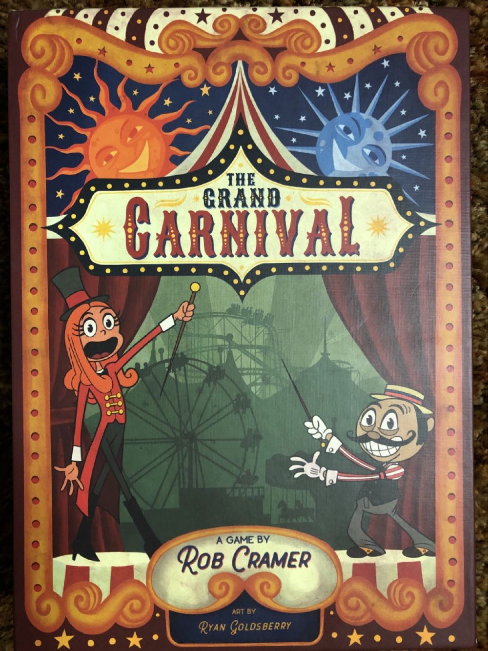The Grand Carnival  (1-4) board game collectible [Barcode 696303136388] - Main Image 2