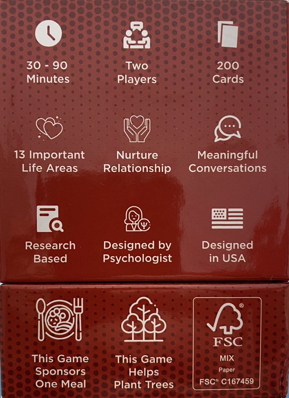 Couple Connect By Usa Psychologist 155 Conversation Starters And Thoughtful Activities Improve Mindfulness Communication Romance And Trust Card Game For Adults  (2) board game collectible [Barcode 850012255017] - Main Image 3