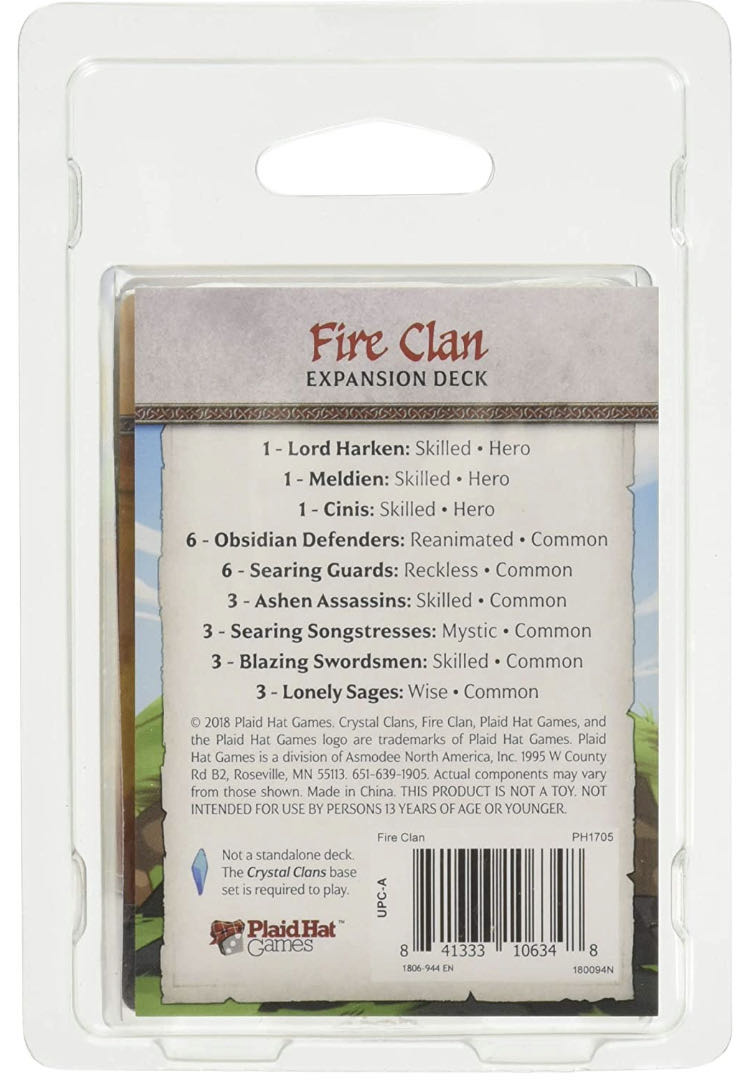 Crystal Clans: Fire Clan  (2) board game collectible [Barcode 841333106348] - Main Image 2