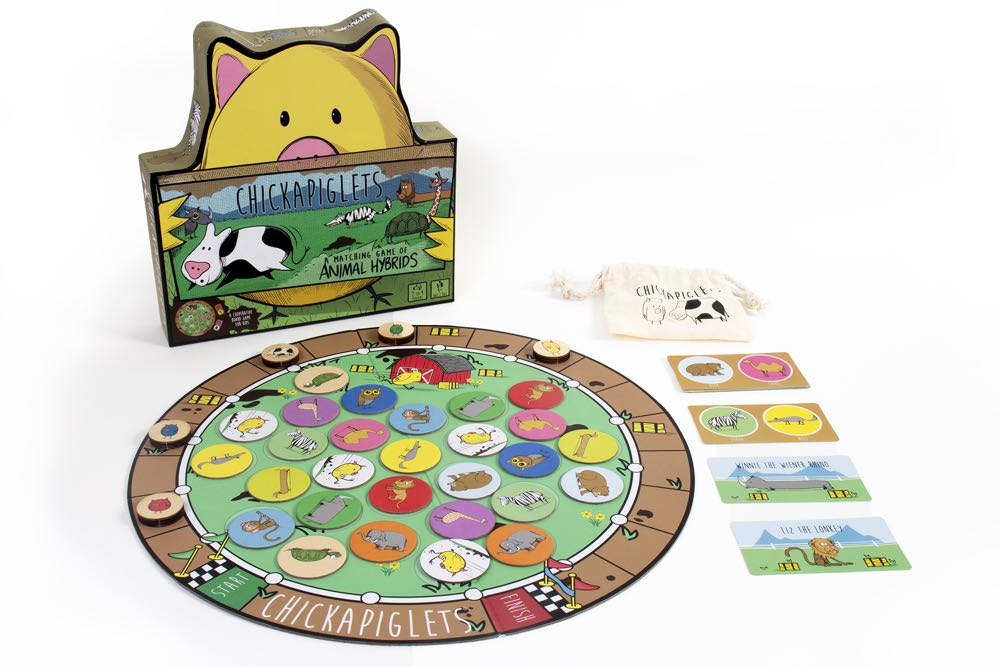 Chickapiglets  (2-4) board game collectible [Barcode 079346002337] - Main Image 2
