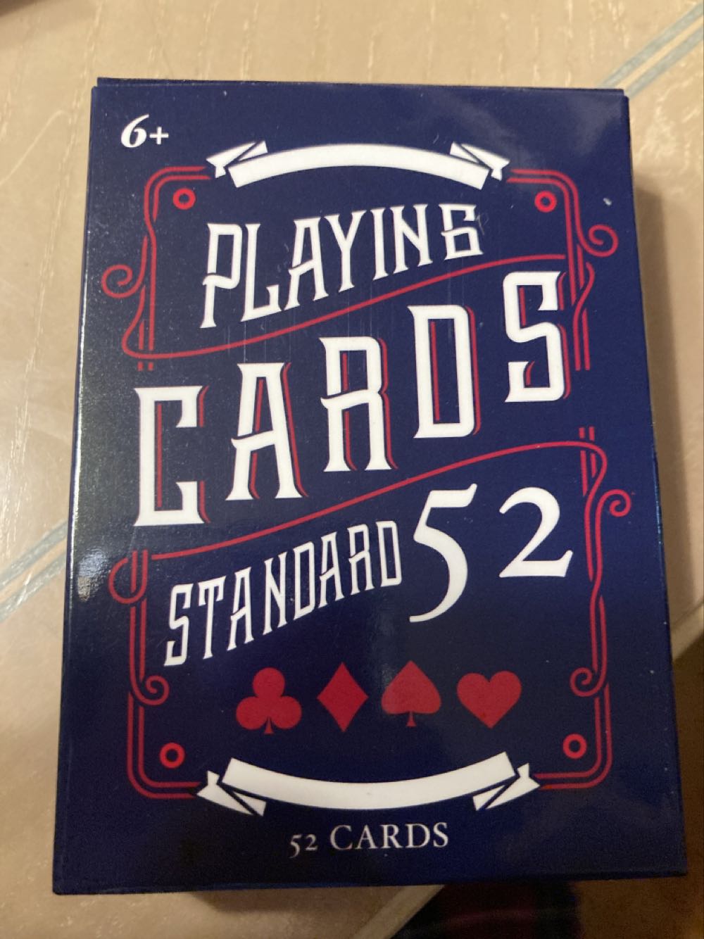 Playing Cards Standard 52  board game collectible [Barcode 842779146233] - Main Image 1