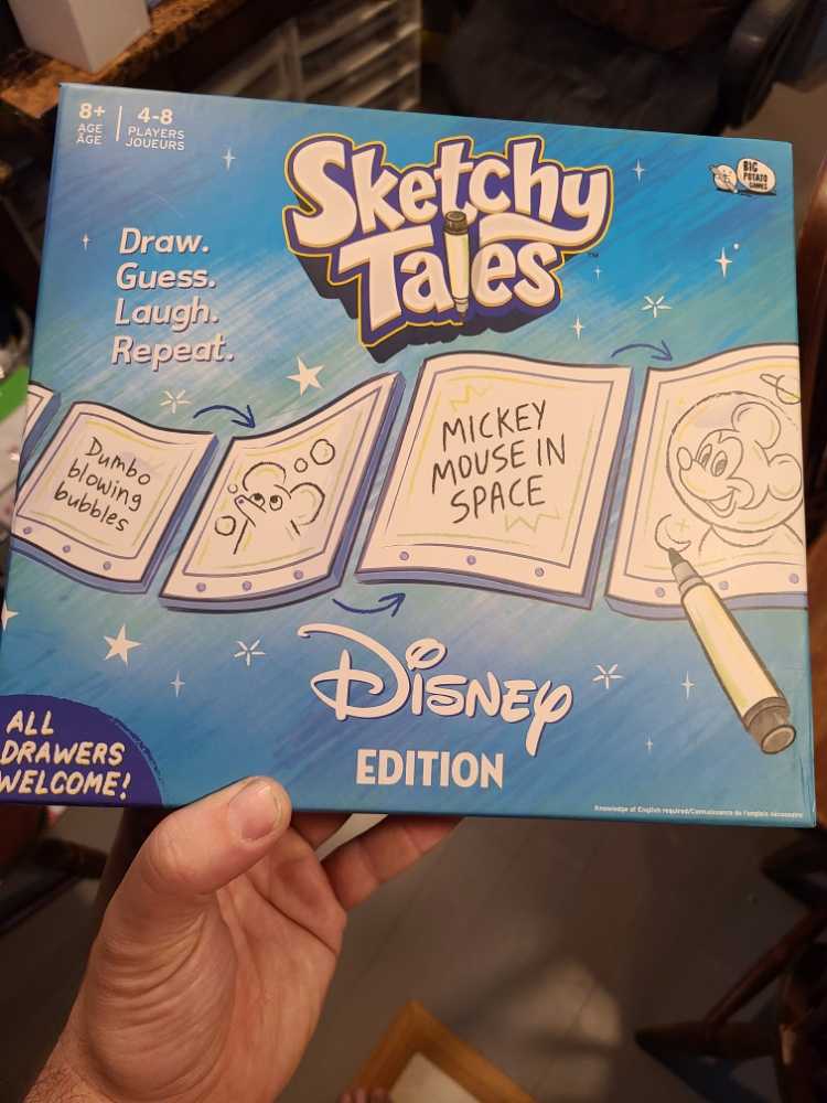 Sketchy Tales: Disney Edition  (4-8) board game collectible - Main Image 1