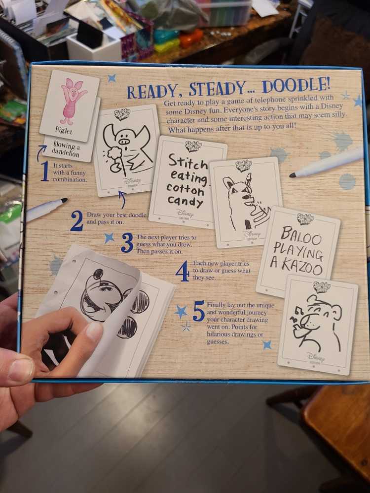 Sketchy Tales: Disney Edition  (4-8) board game collectible - Main Image 2
