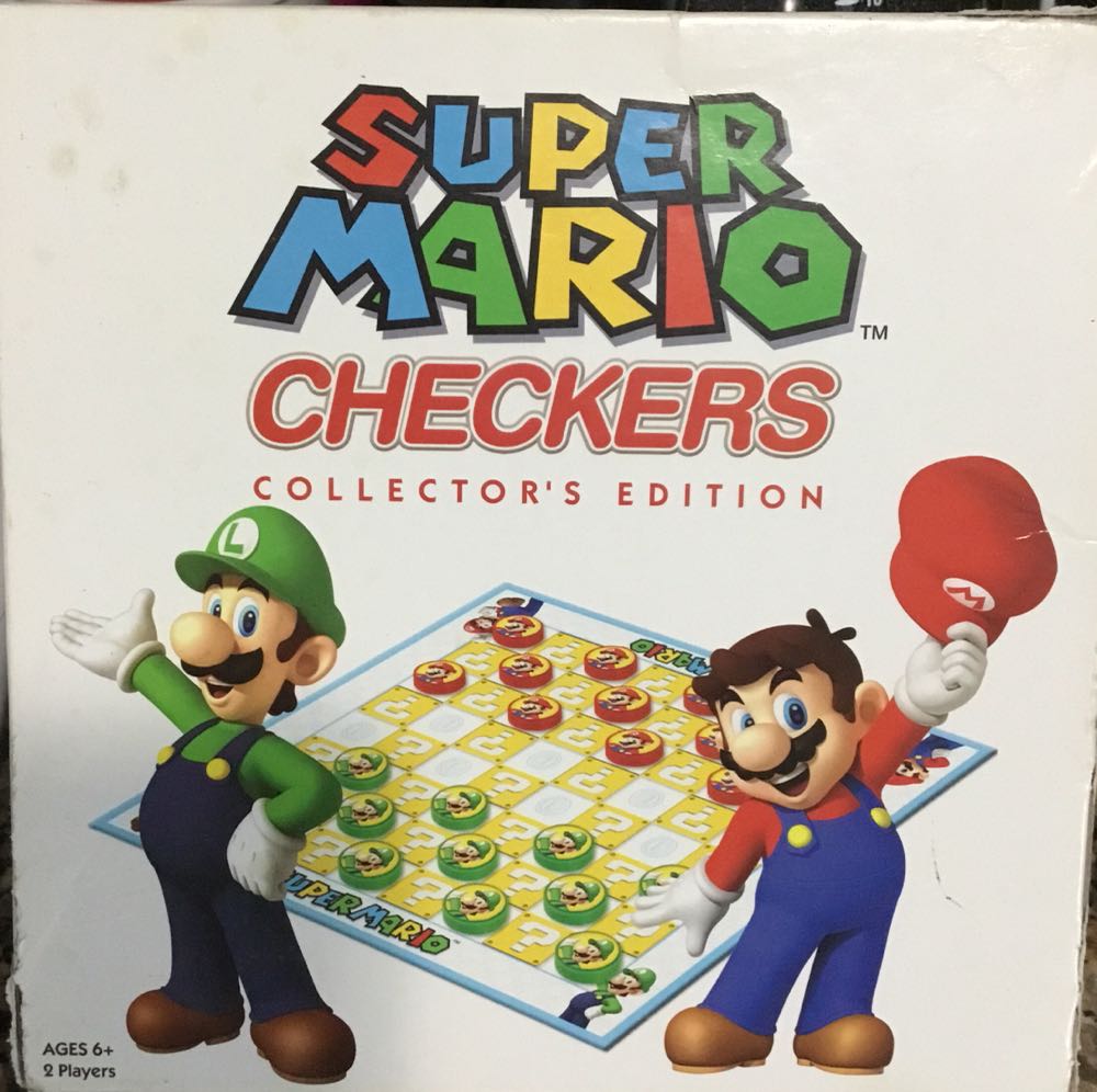 Super Mario Checkers Collector’s Edition  board game collectible [Barcode 700304044563] - Main Image 2
