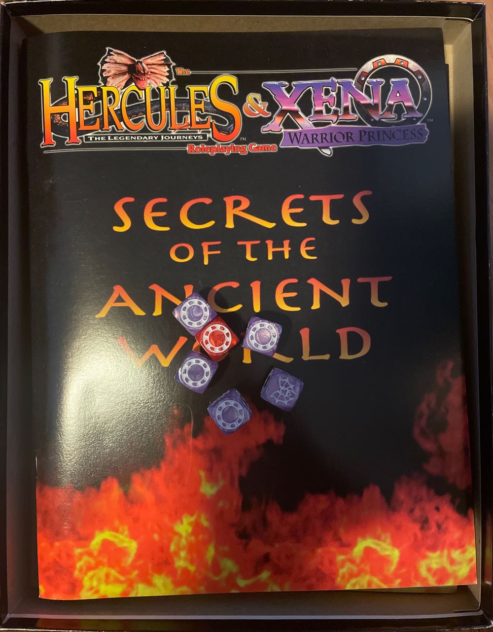 Hercules & Xena Hero’s Guide Roleplaying Game Rpg  board game collectible [Barcode 018874360007] - Main Image 2