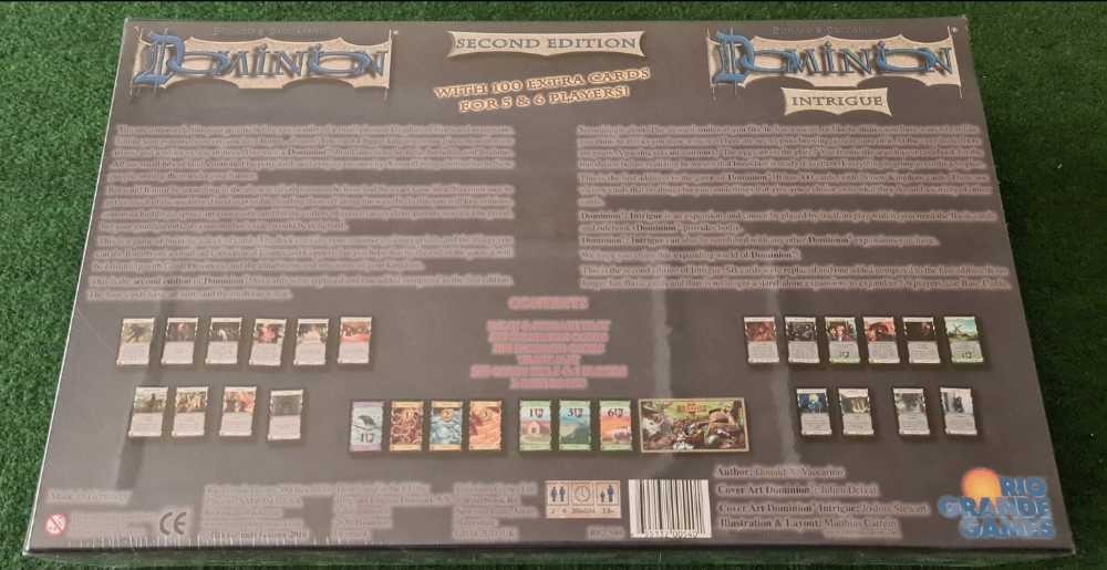 Dominion Big Box - (2nd Edition) with Intrigue  (2-6) board game collectible [Barcode 655132005401] - Main Image 2