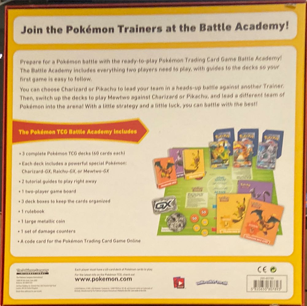 Pokemon TCG: Pokemon Battle Academy Boer Card Collection  (2) board game collectible [Barcode 820650807893] - Main Image 2
