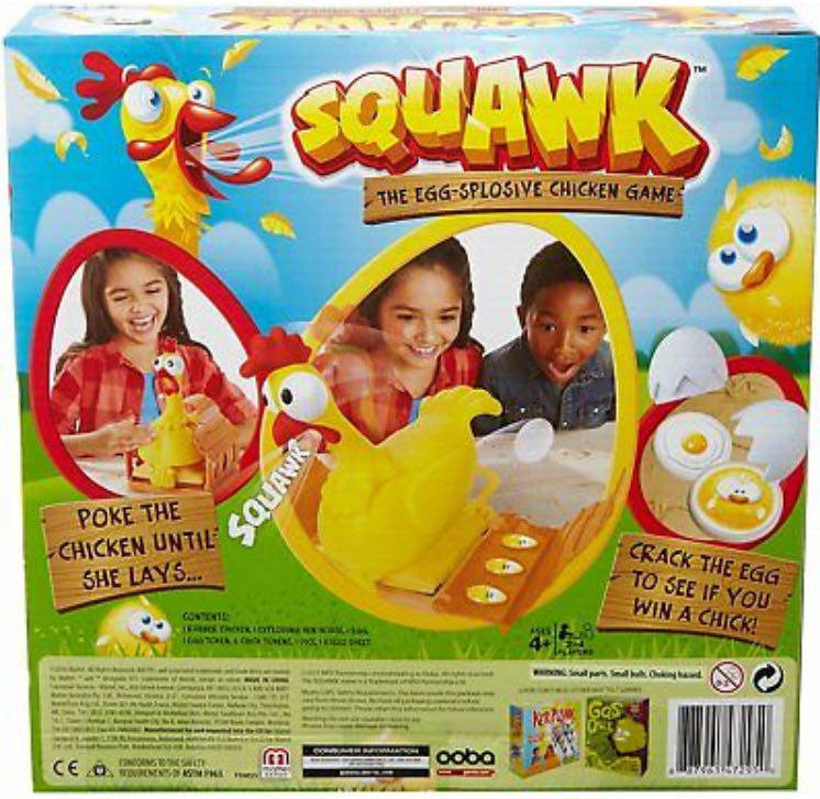 Squawk Chicken Game  board game collectible - Main Image 2