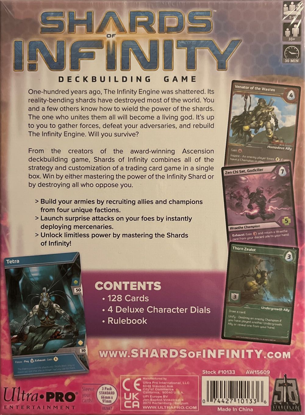 Shards of Infinity  (2-4) board game collectible [Barcode 074427101336] - Main Image 2